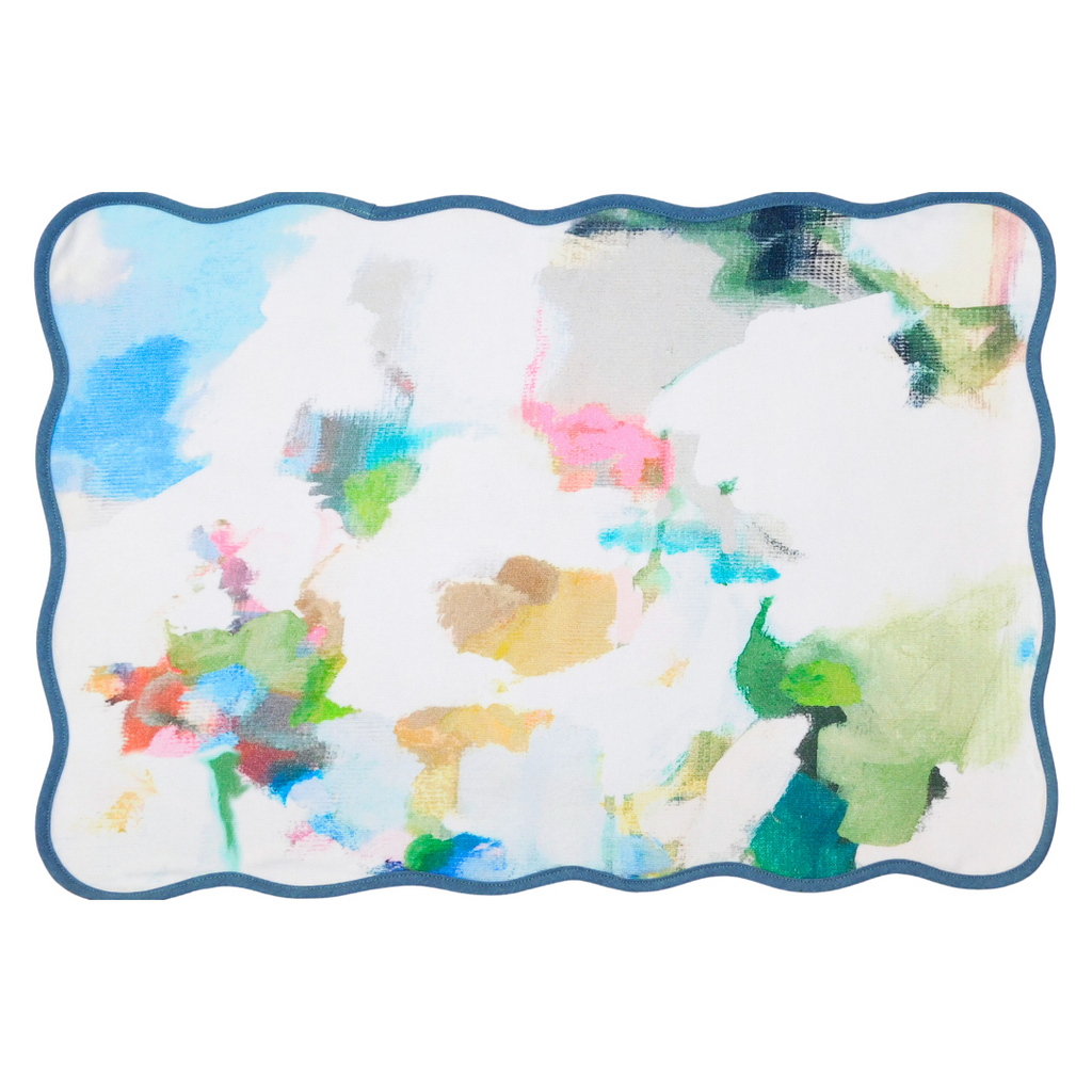 Park Avenue Scalloped Placemats with scalloped edges