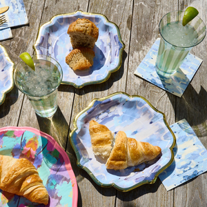 Ocean Breeze Cocktail Plates