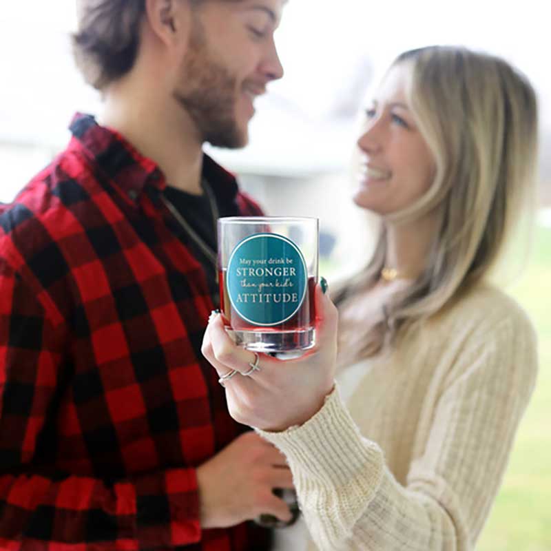 Attitude 13 oz. Rocks Glass