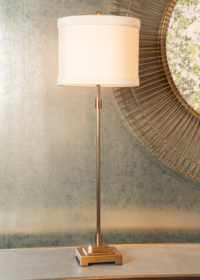 Bailey Lamp - Brass in lifestyle setting