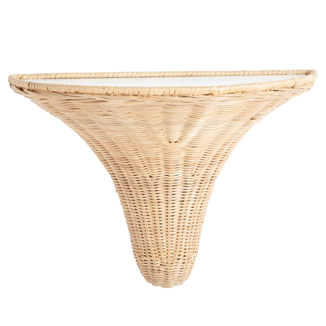 Baytree Wicker Bracket-Natural front view
