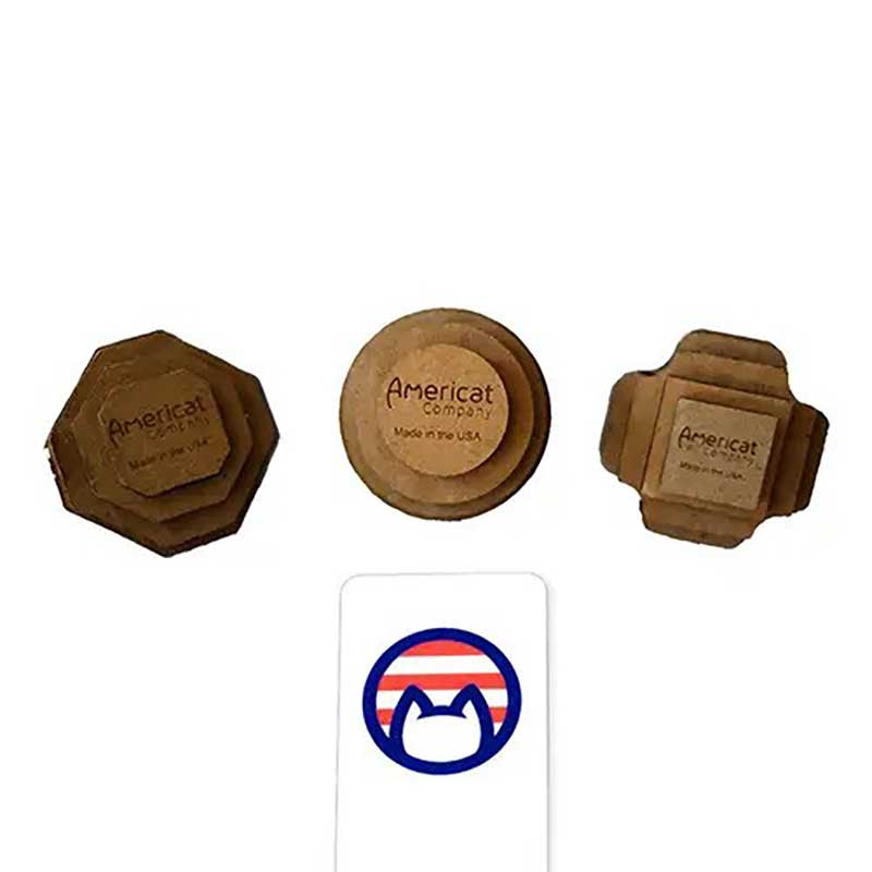 Cat Toy Balls 3-pack comes in 3 fun shapes to entertain your cat