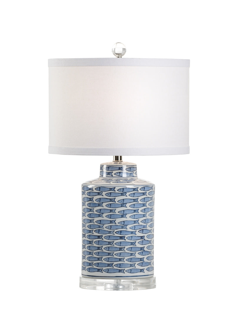 Fish Tail Lamp - Blue