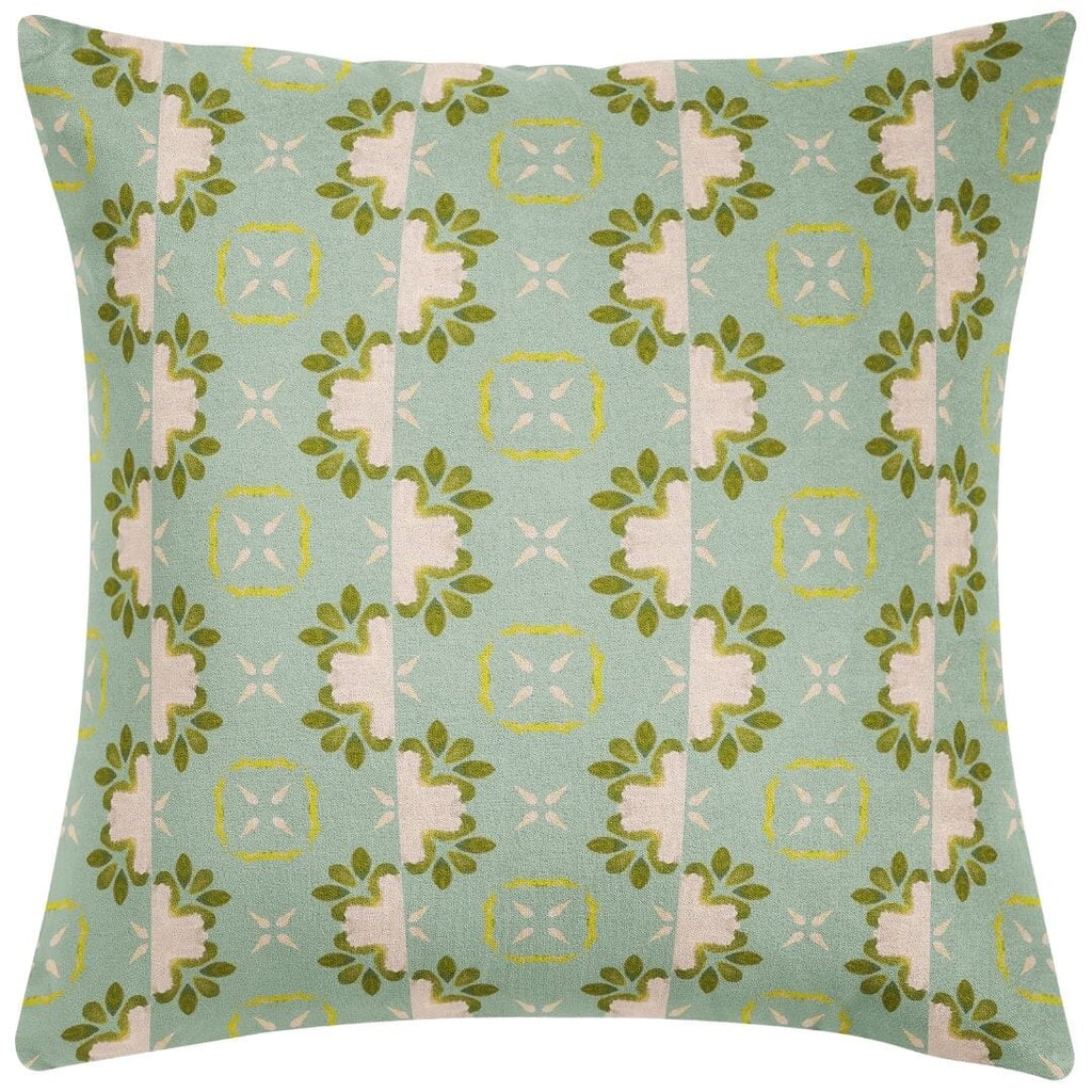 Primrose Blue Throw Pillow 26"