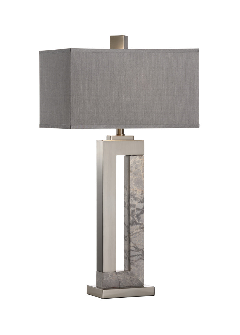 Jaxon Lamp with dark gray shade