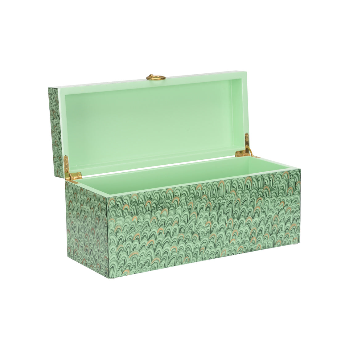 Tanzin Box - Green Marble