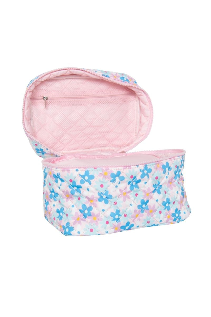 Dainty Floral Makeup Bag