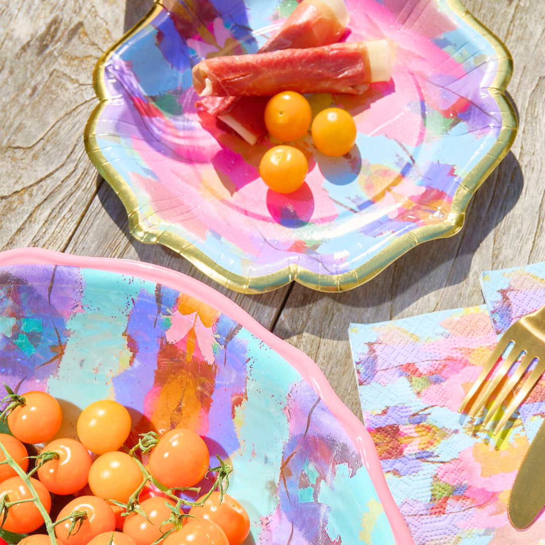 Antigua Smile Cocktail Plates