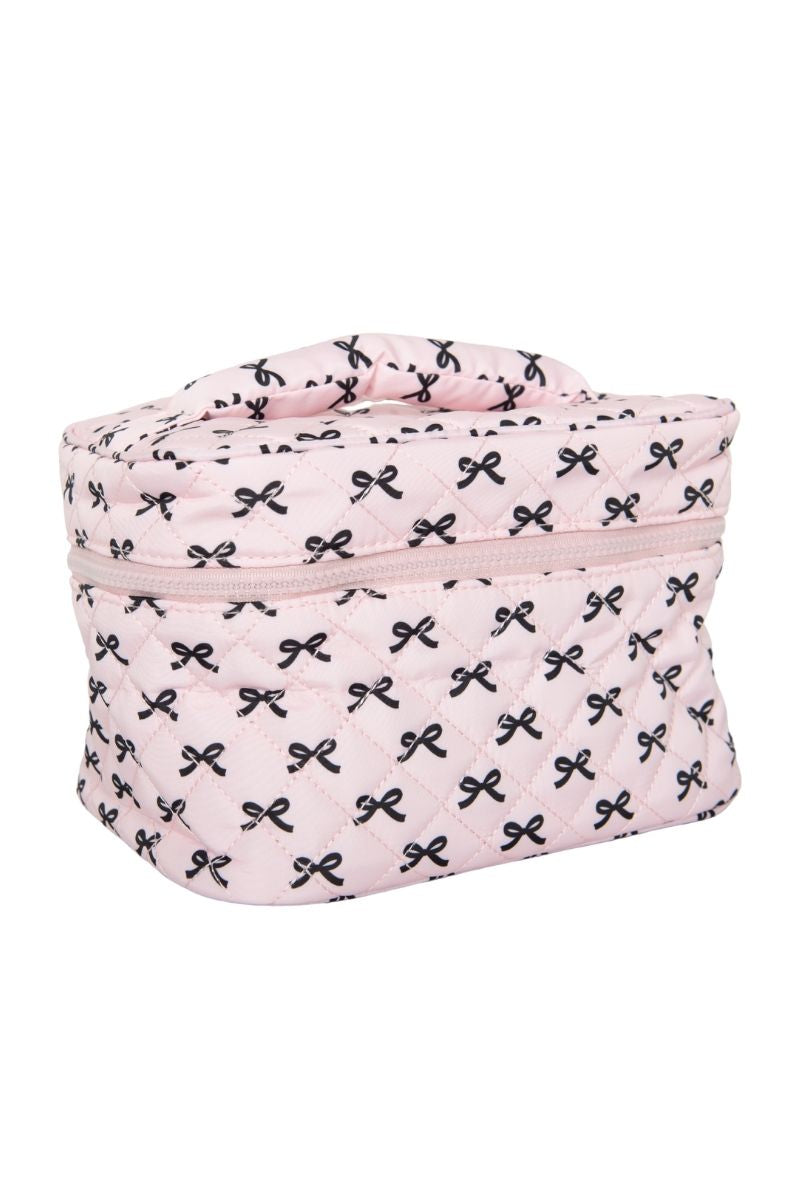 Mini Black Bows Makeup Bag that's lightweight and versatile