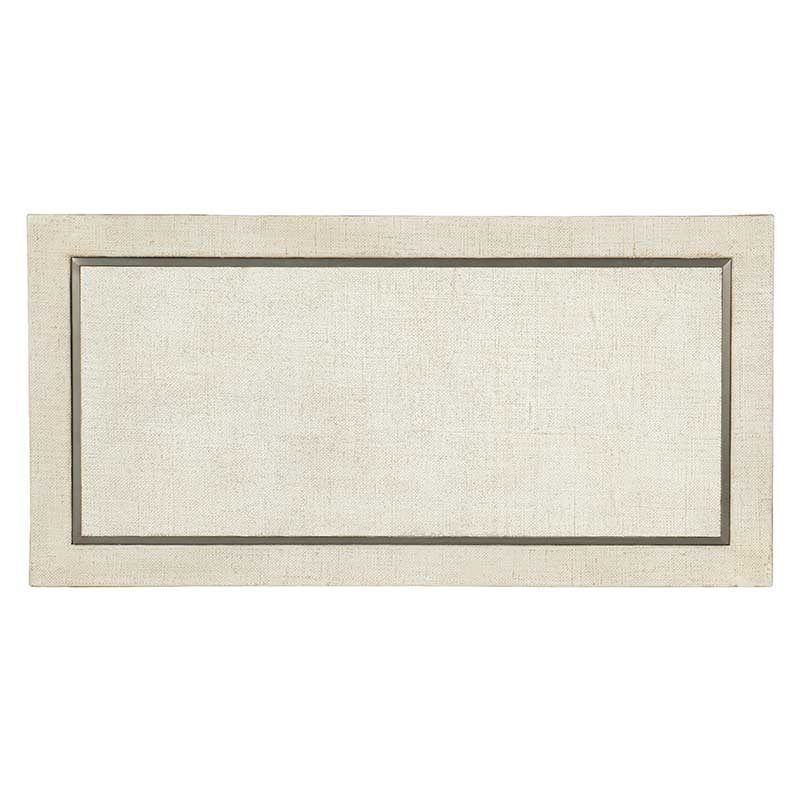 Cascade One-Drawer Nightstand lacquered burlap surface