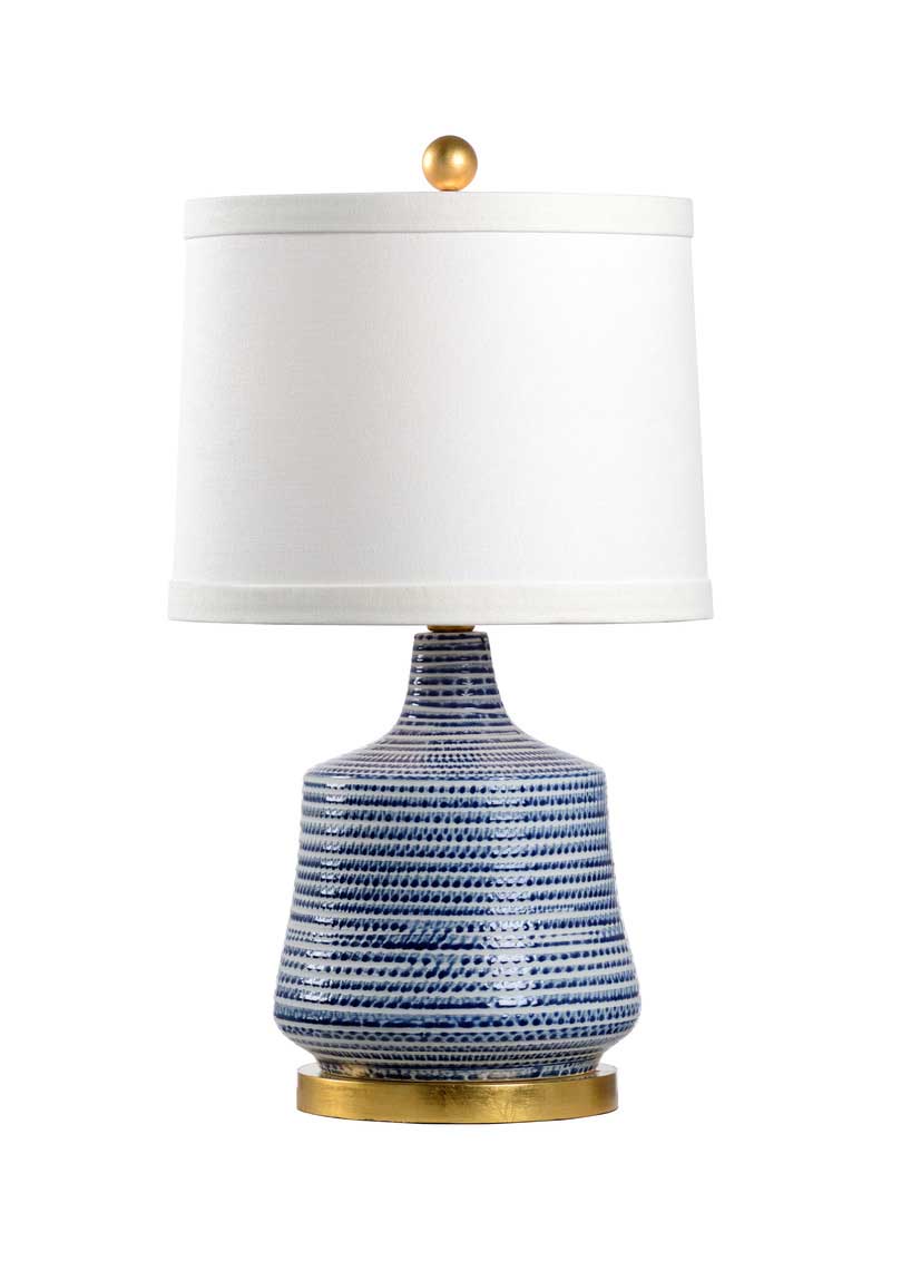 Beehive Lamp Blue Chelsea House
