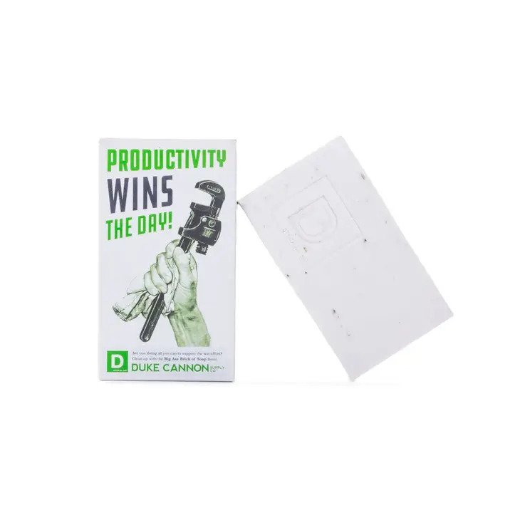 Big Ass Brick of Soap - Productivity package reverse side