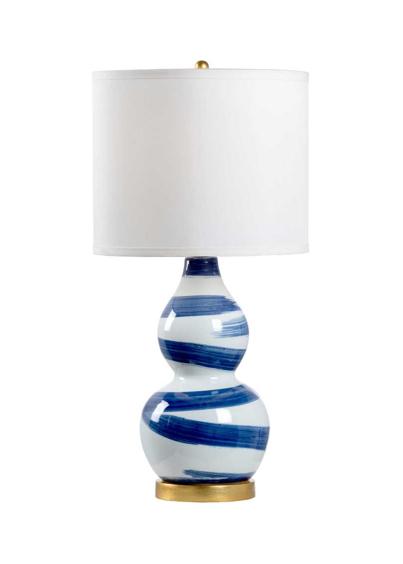 Essex Lamp Cobalt Blue Ceramic