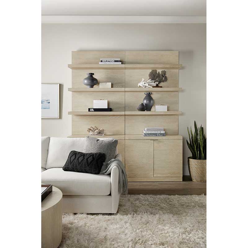 Cascade Home Office Bookcase shown as a pair