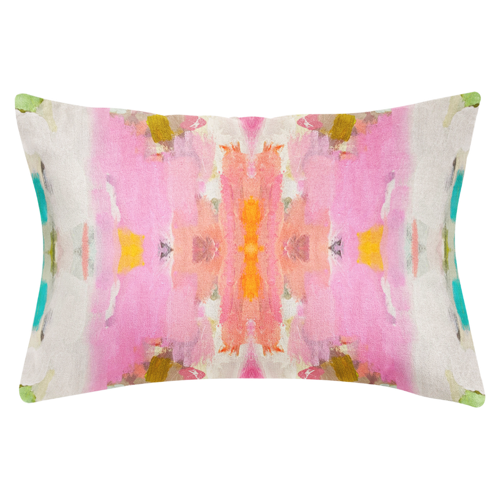 Giverny Indoor Throw Pillow 14" 20" lumbar