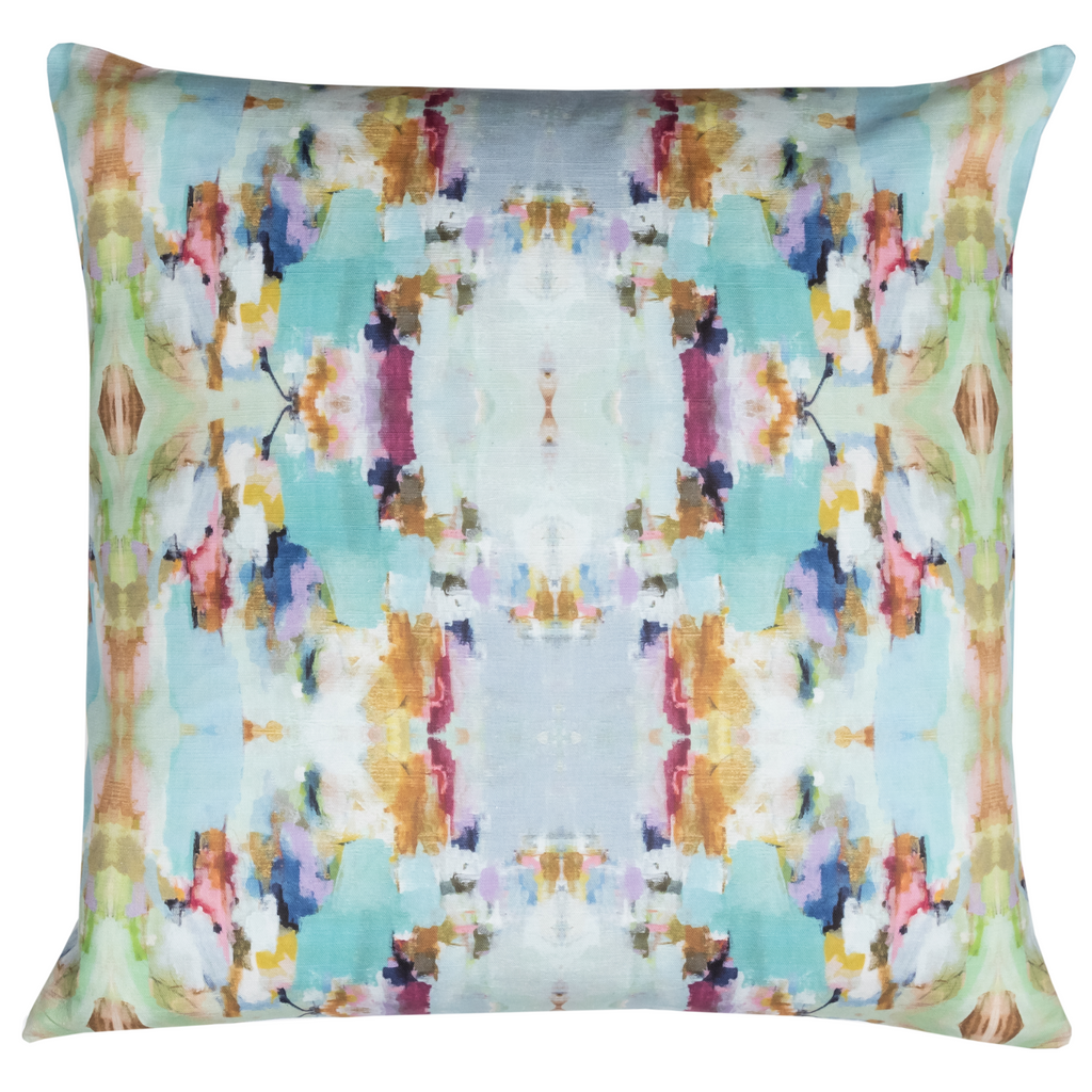 Fiesta Linen Throw Pillow 26" square