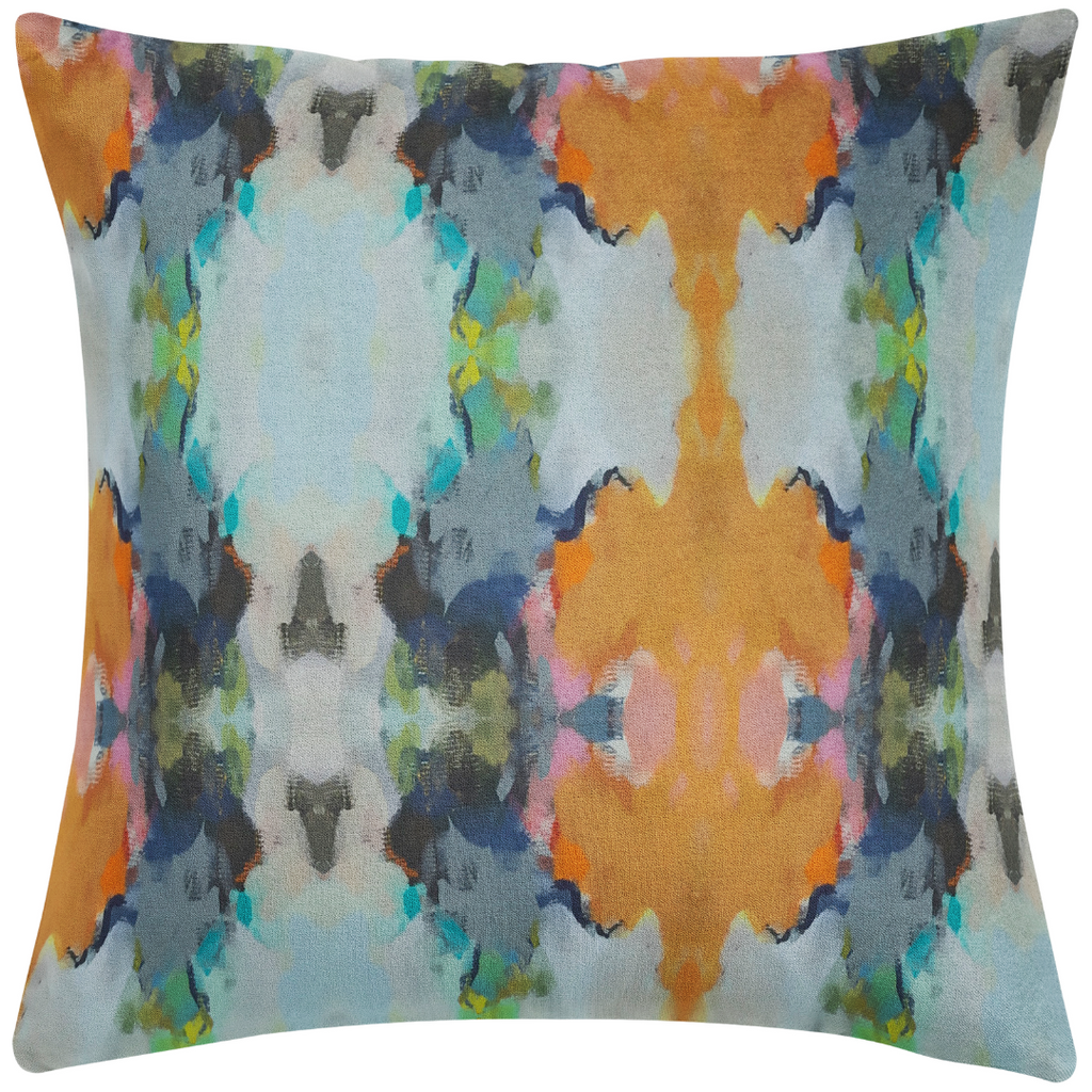 Under The Sea Navy Throw Pillow 26" square