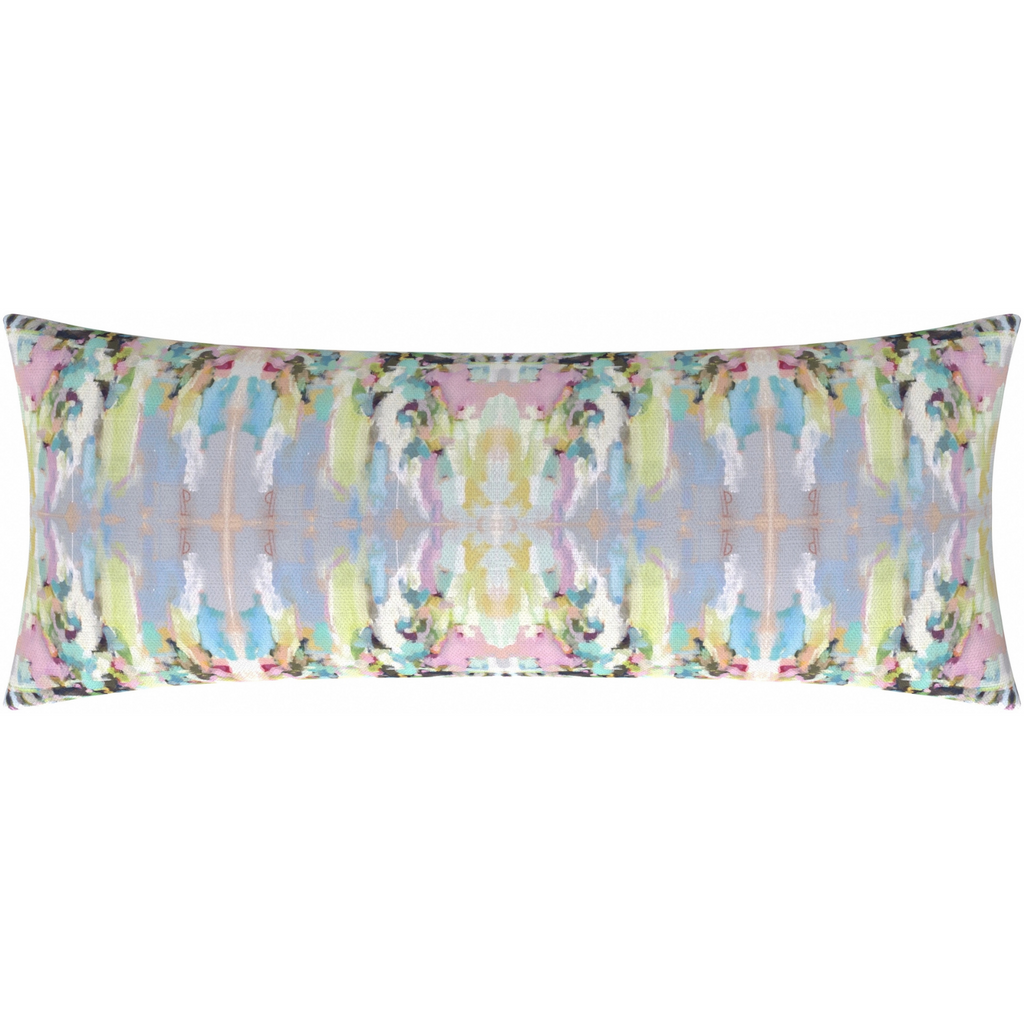 Lemonade Stand Linen Throw Pillow 26" square