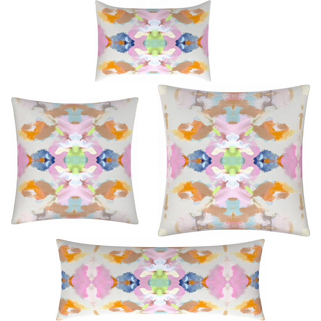 Buttercup Linen Throw Pillow collection