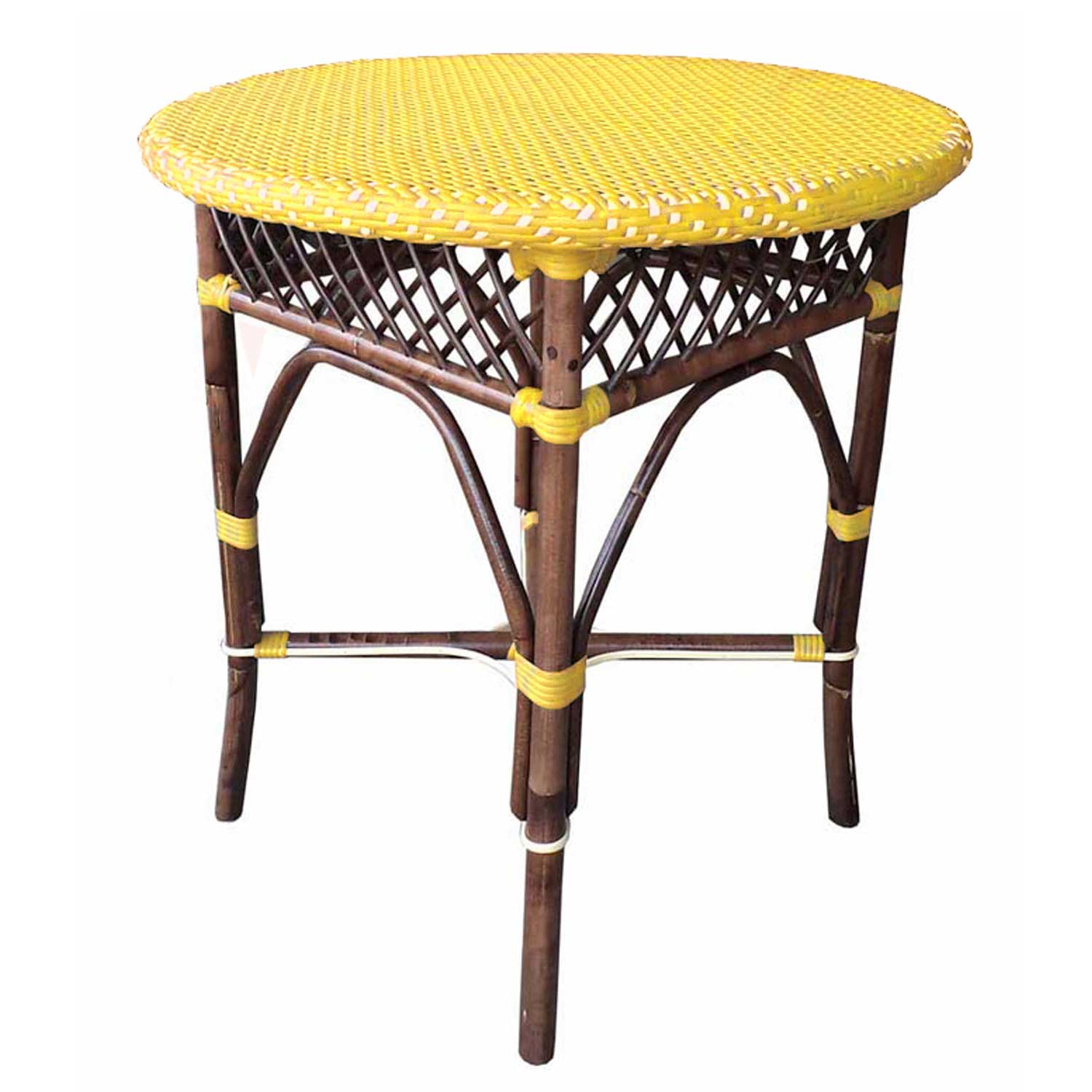 Paris Bistro Dining Table Padma's Plantation Yellow