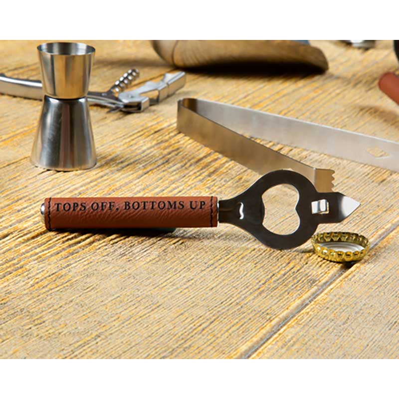 Tops Off Bottle Opener stainless steel opener lifestyle image