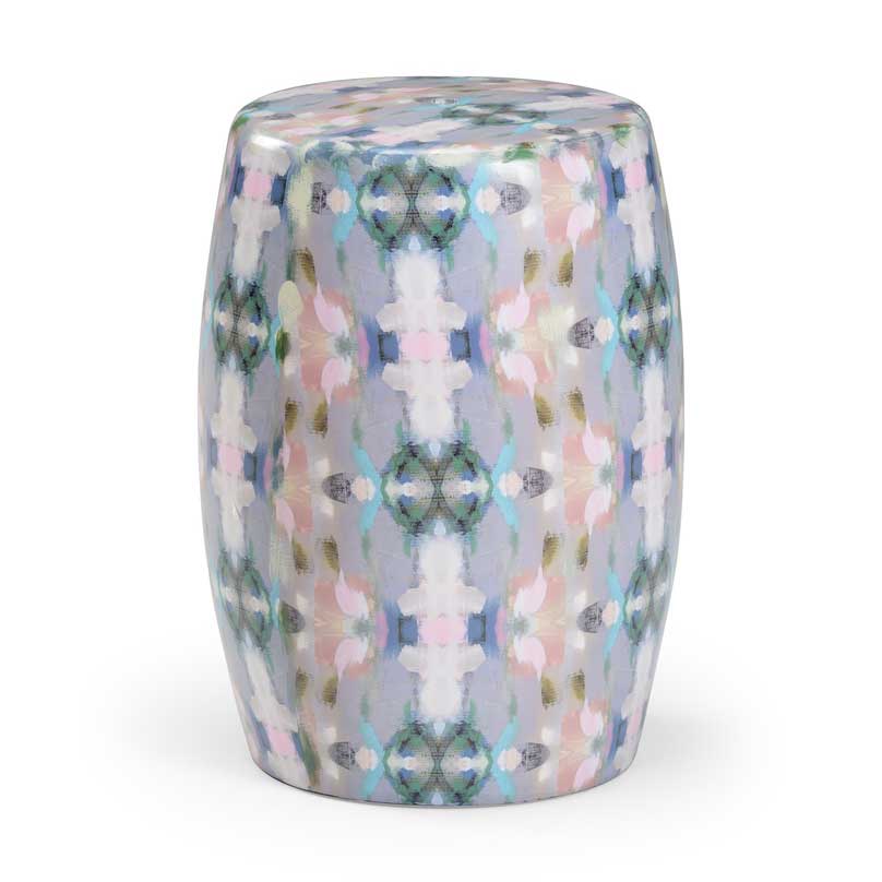 Laura Park Designs Indigo Girl Garden Seat in Green WIldwood