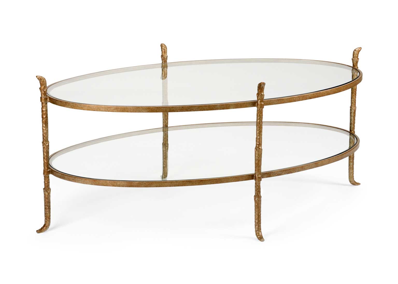 Carley Cocktail Table Metal and Glass Wildwood Home