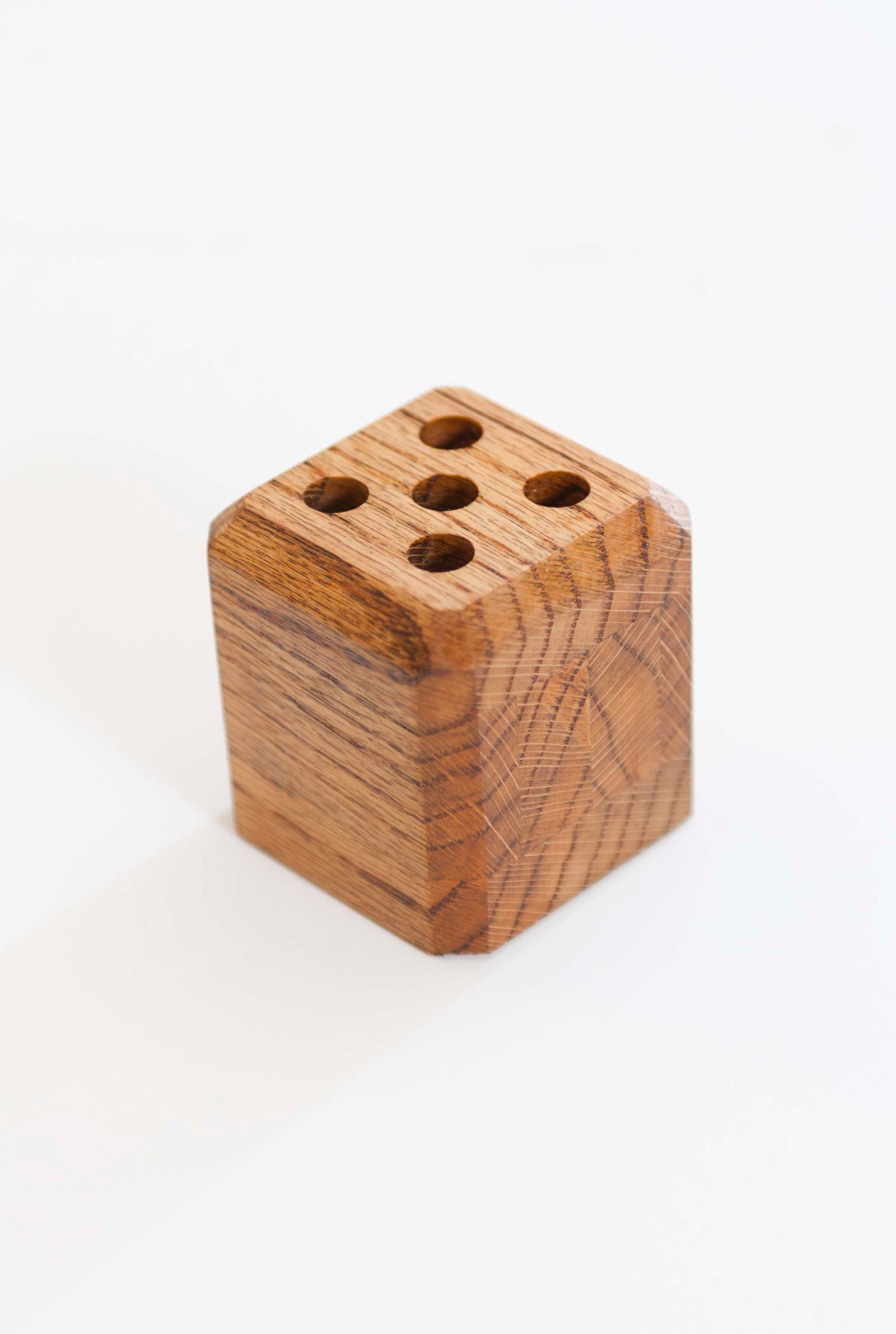 Wood Pen Organizer Desk Accessory Blue Valley Woodworks Product Image