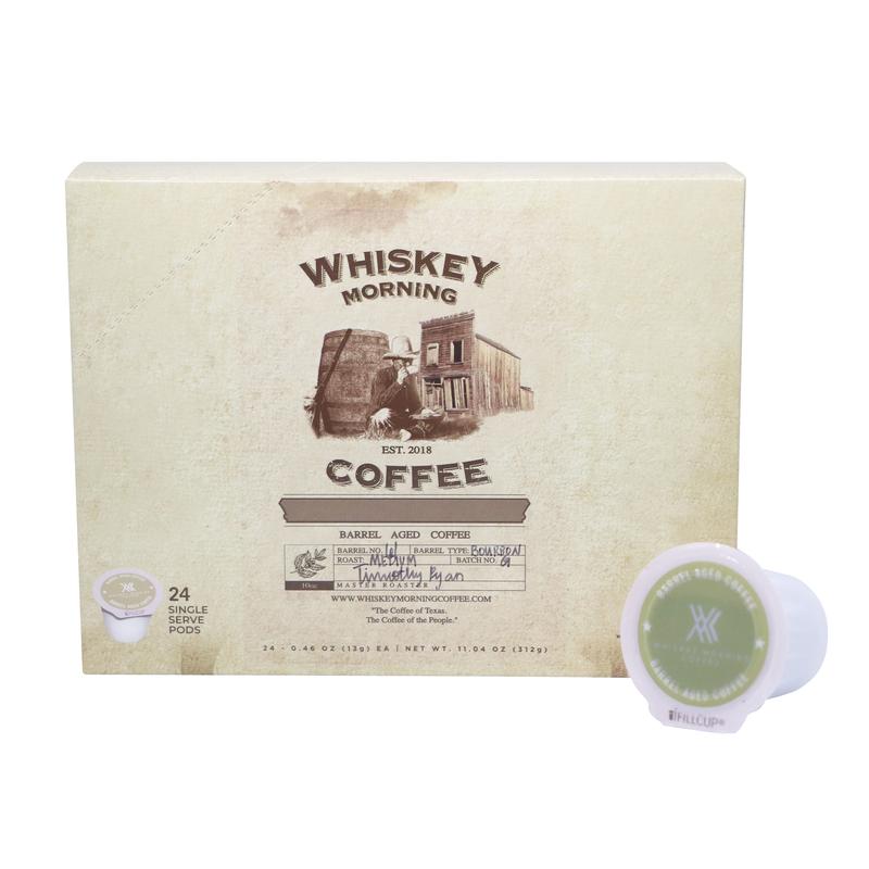 WMC Barrel Aged Coffee Single Serve Pods, carton of 24
