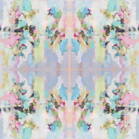 Lemonade Stand duvet cover in a variety of soft colors from Laura Park Designs pattern swatch