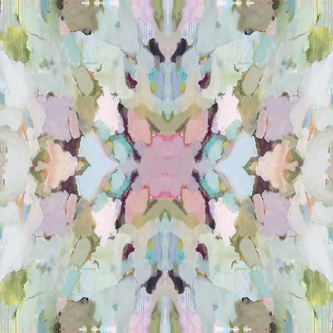 Martini Olives duvet cover in a variety of soft colors from Laura Park Designs pattern swatch