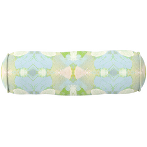 Elephant Falls Round Bolster Pillow adds color and shape