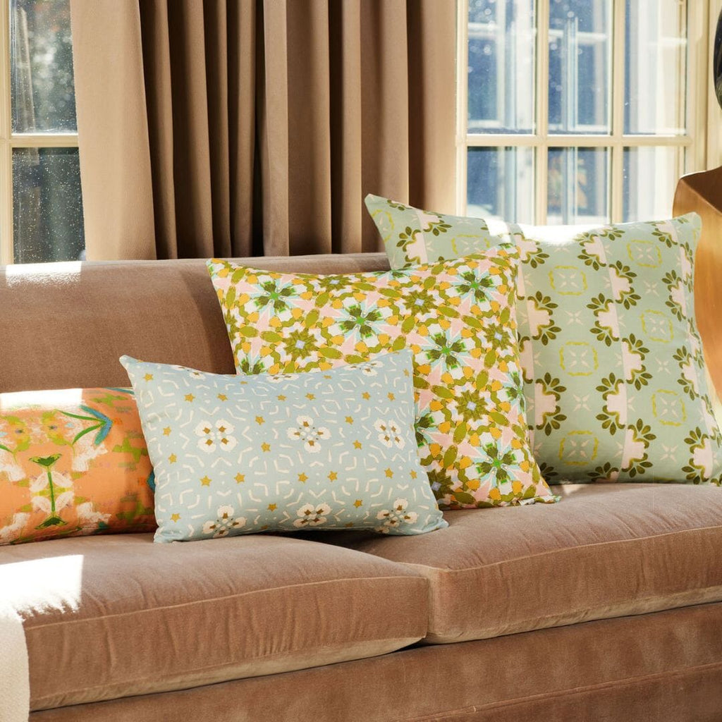 Lady Di Yellow Throw Pillow collection display
