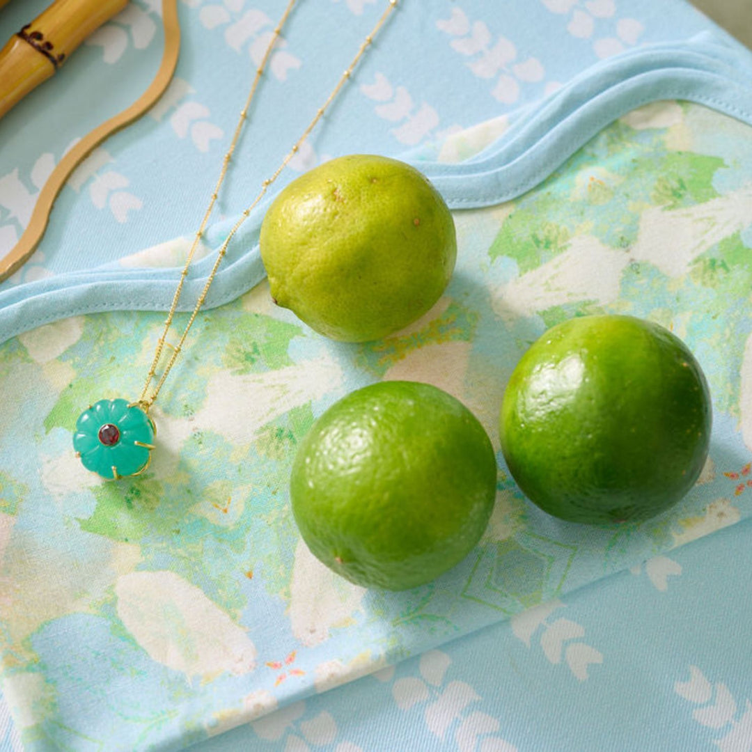 Elephant Falls Scalloped Dinner Napkins