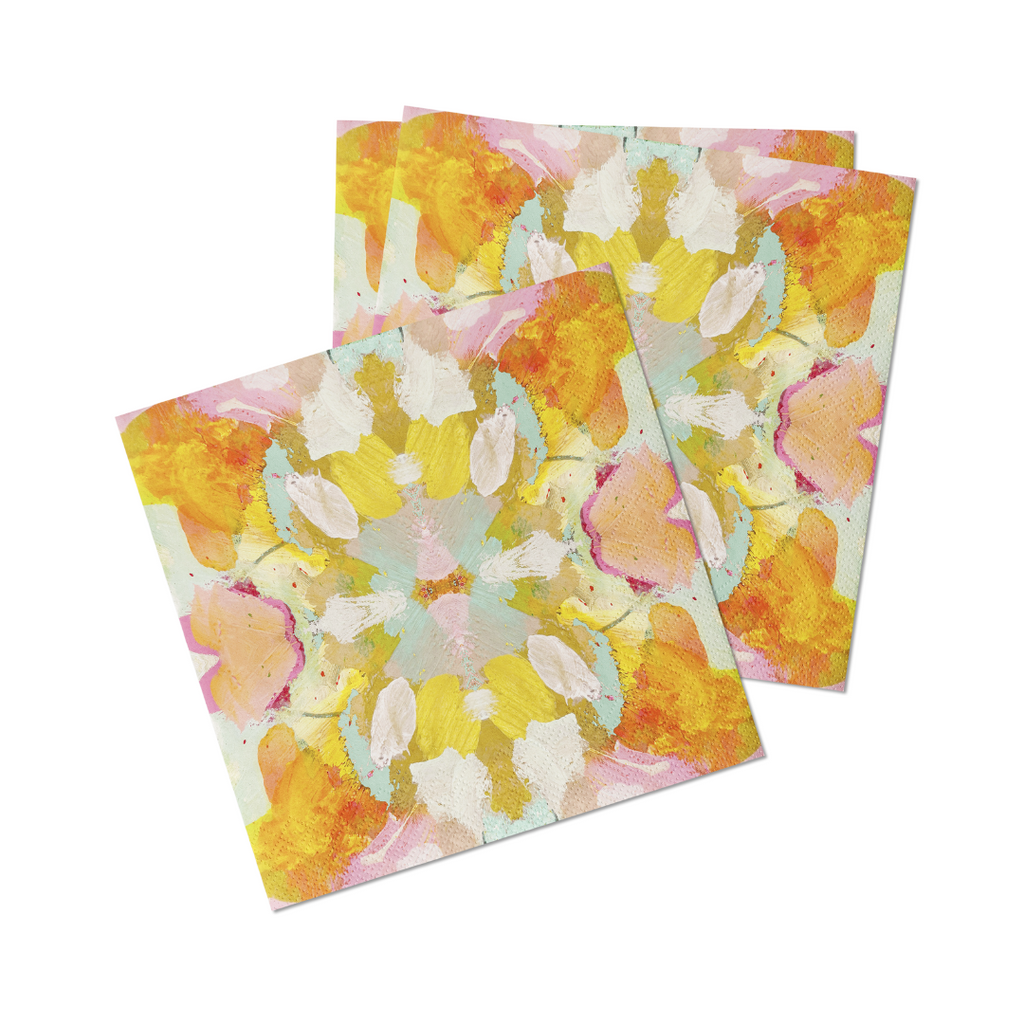 Marigold Cocktail Napkins sold as a pack of 20