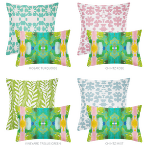 Boca Bay Throw Pillow and complementary patterns