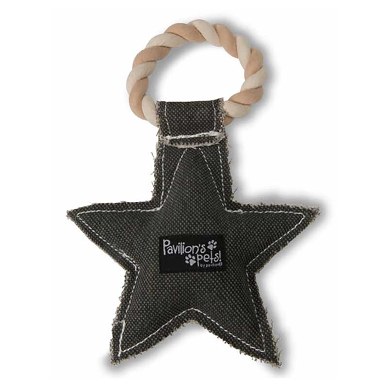 Best Dog Star Shaped Chew Toy back view