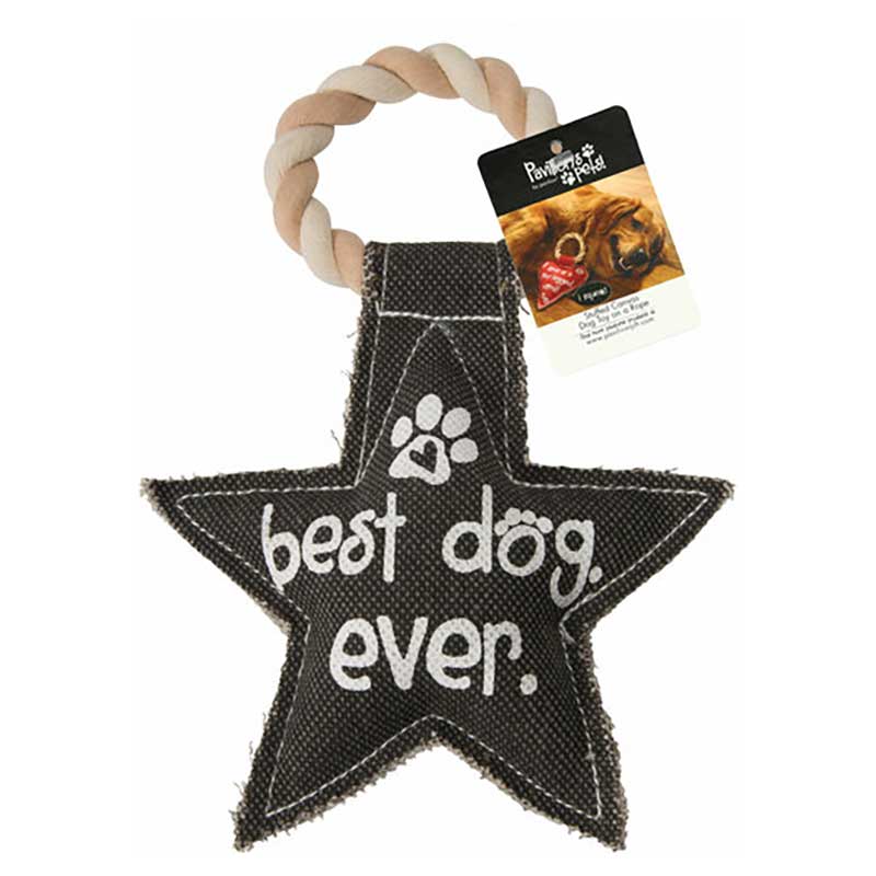 Best Dog Star Shaped Chew Toy package image