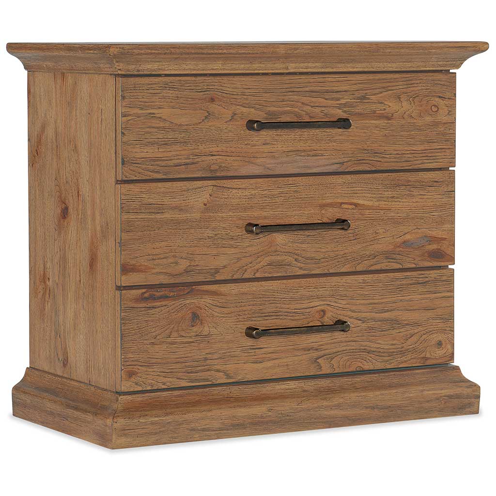 Big Sky Three Drawer Nightstand