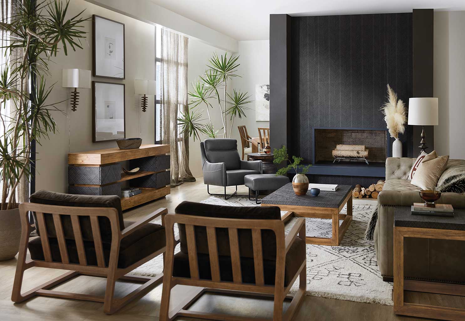 Big Sky Cocktail Table lifestyle