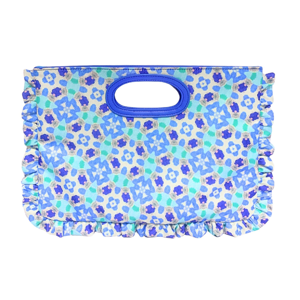 The &quot;Parham&quot; Pouch Bag, Bramble Blue