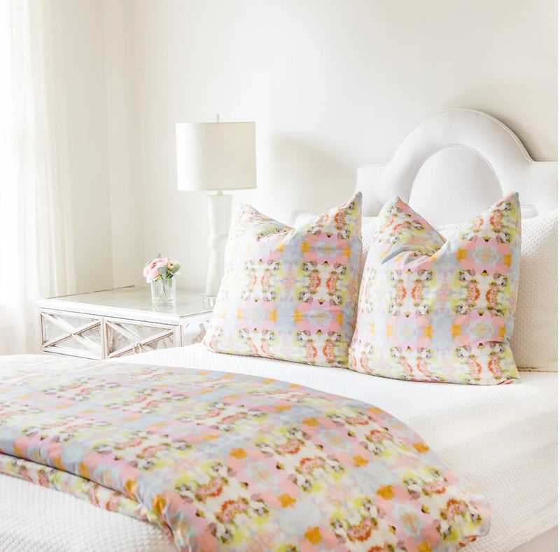 Brooks Avenue Pink Duvet Cover
