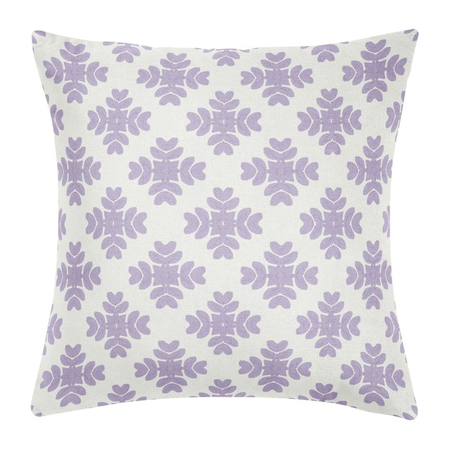Brushstrokes Lavender Throw Pillow