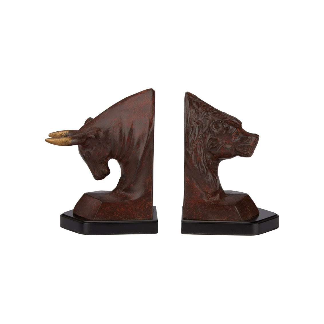 Bull &amp; Bear Bookends (Pair)