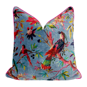 Rajmahal Velvet Throw Pillow