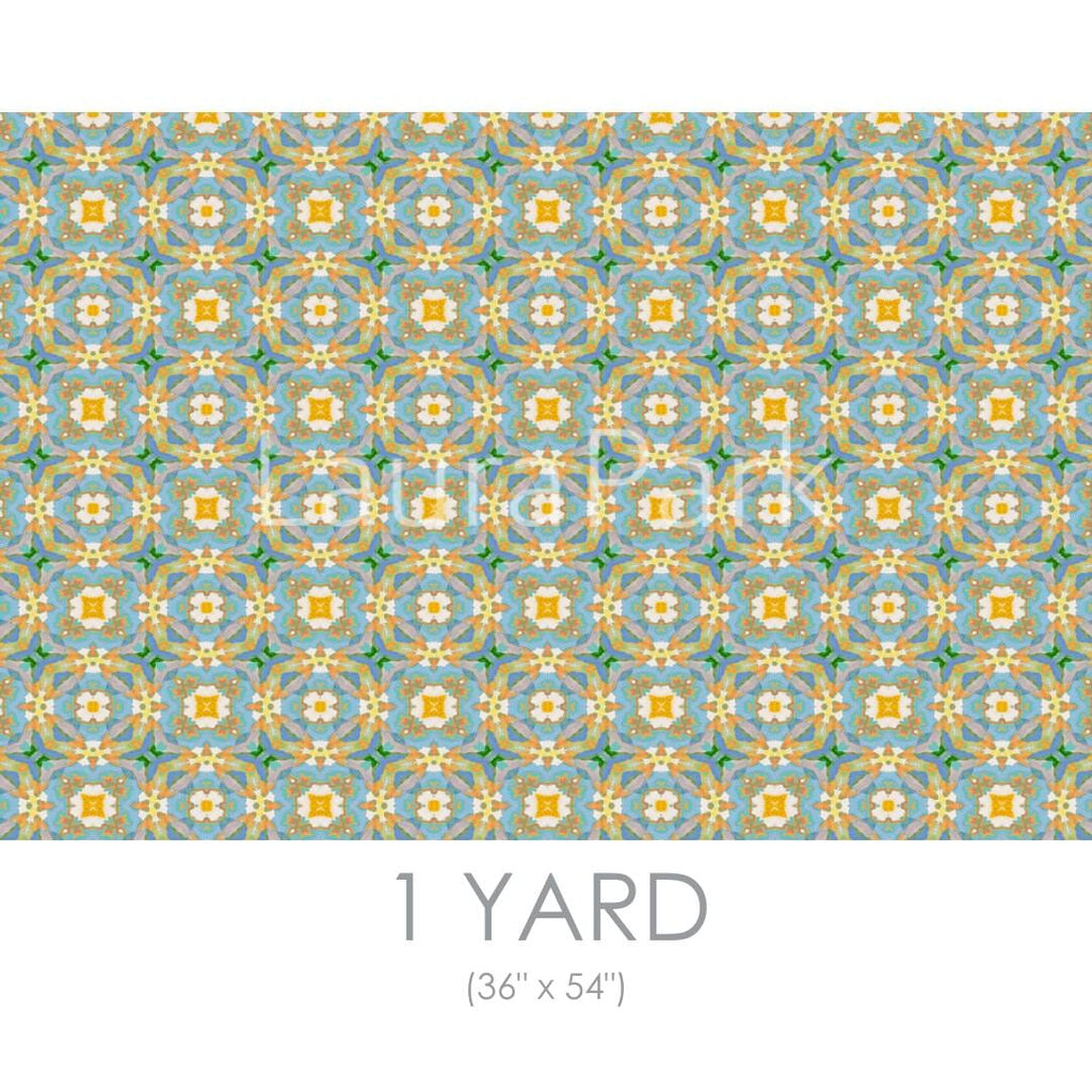 Chelsea Orange Fabric by the Yard sample swatch