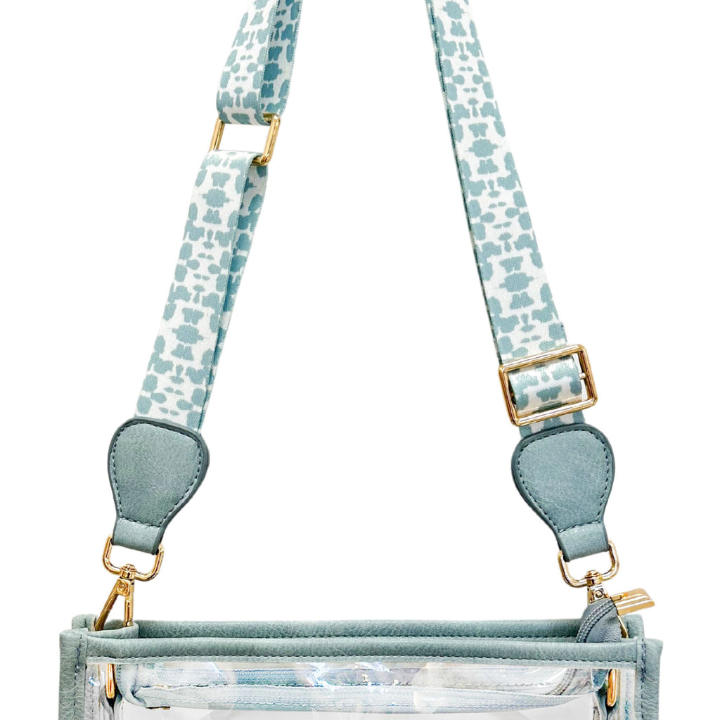 Chintz Mist Stadium Bag strap detail