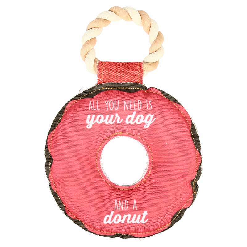 Dog and A Donut Chew Toy