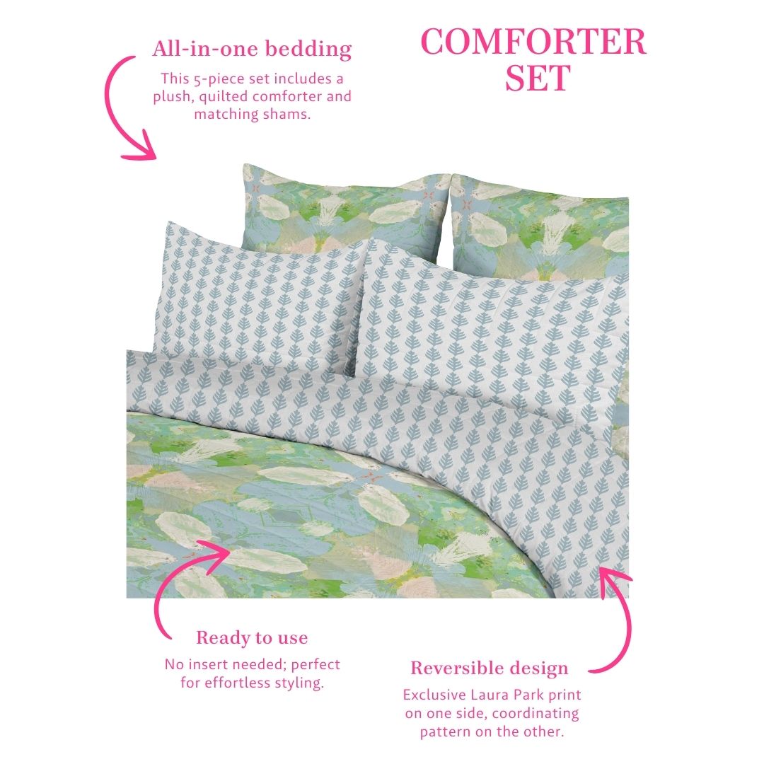 Elephant Falls Comforter Set