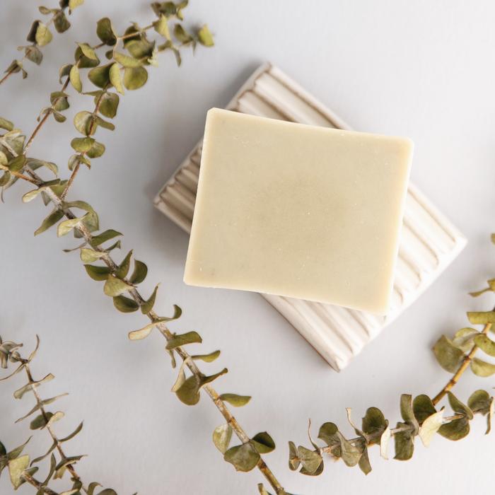 Eucalyptus + Lavender Natural Bar Soap organic ingredients